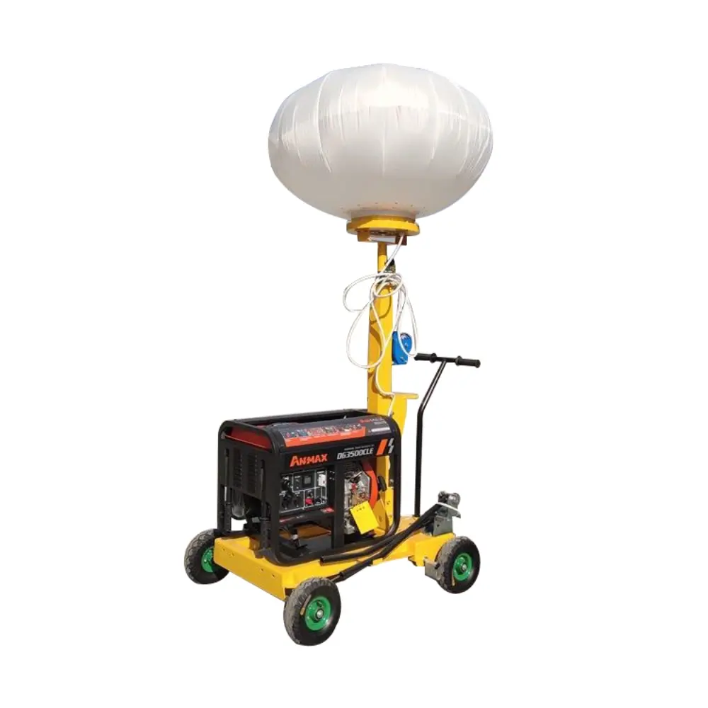 BMLV4001000500 Hand push and hand lift mobile lighting tower